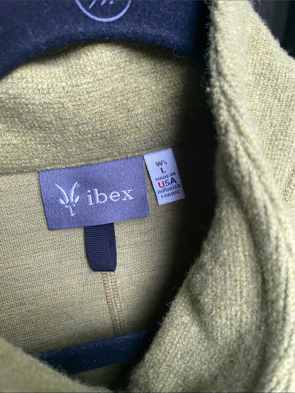 Ibex Merino Wool Vest Women’s Size L. Made in USA. EUC